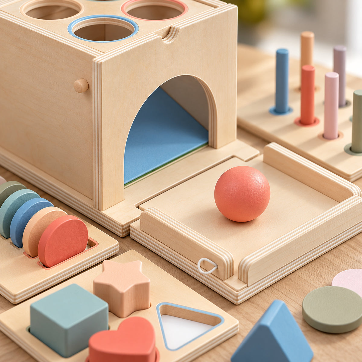 Montessori Sortierbox
