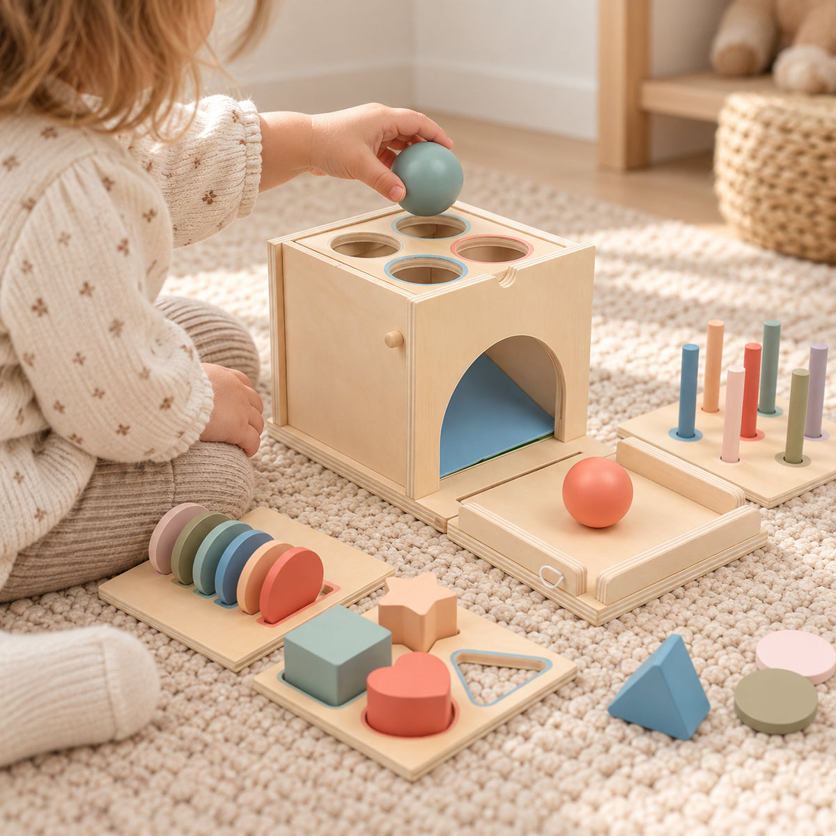 Montessori Sortierbox