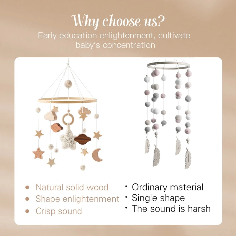 Baby Mobile aus Filz