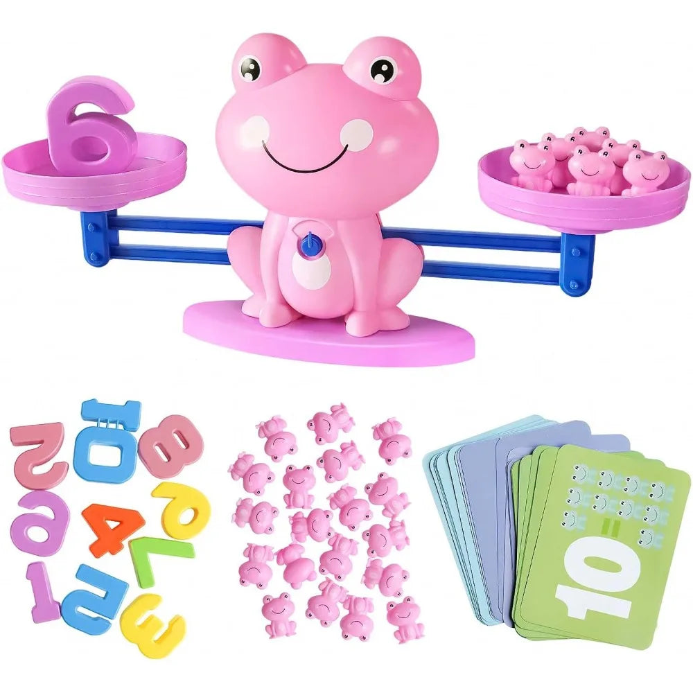 Rechenwaage Frosch