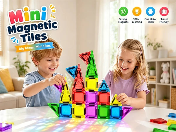 Magnetische Bausteine Set