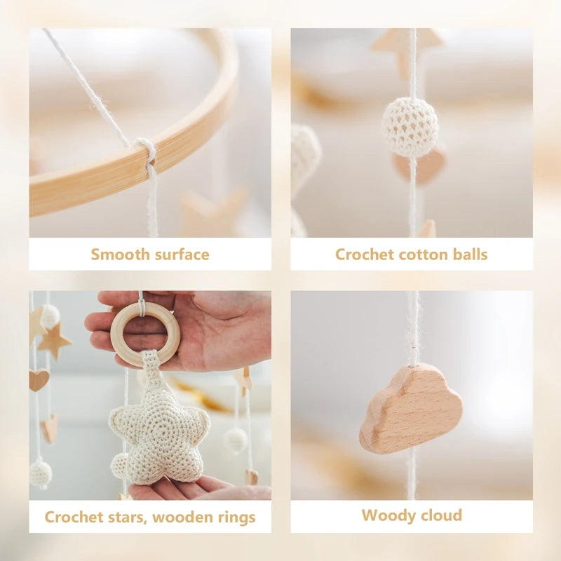 Baby Mobile Sterne