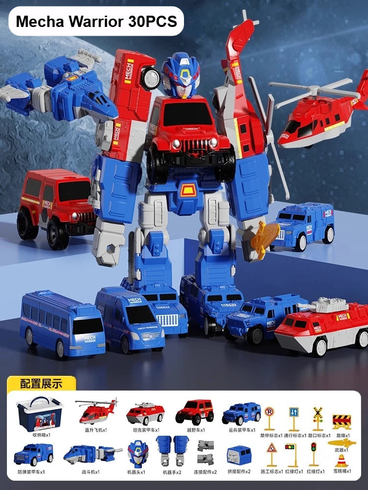 Magnetische Bausteine Fahrzeuge