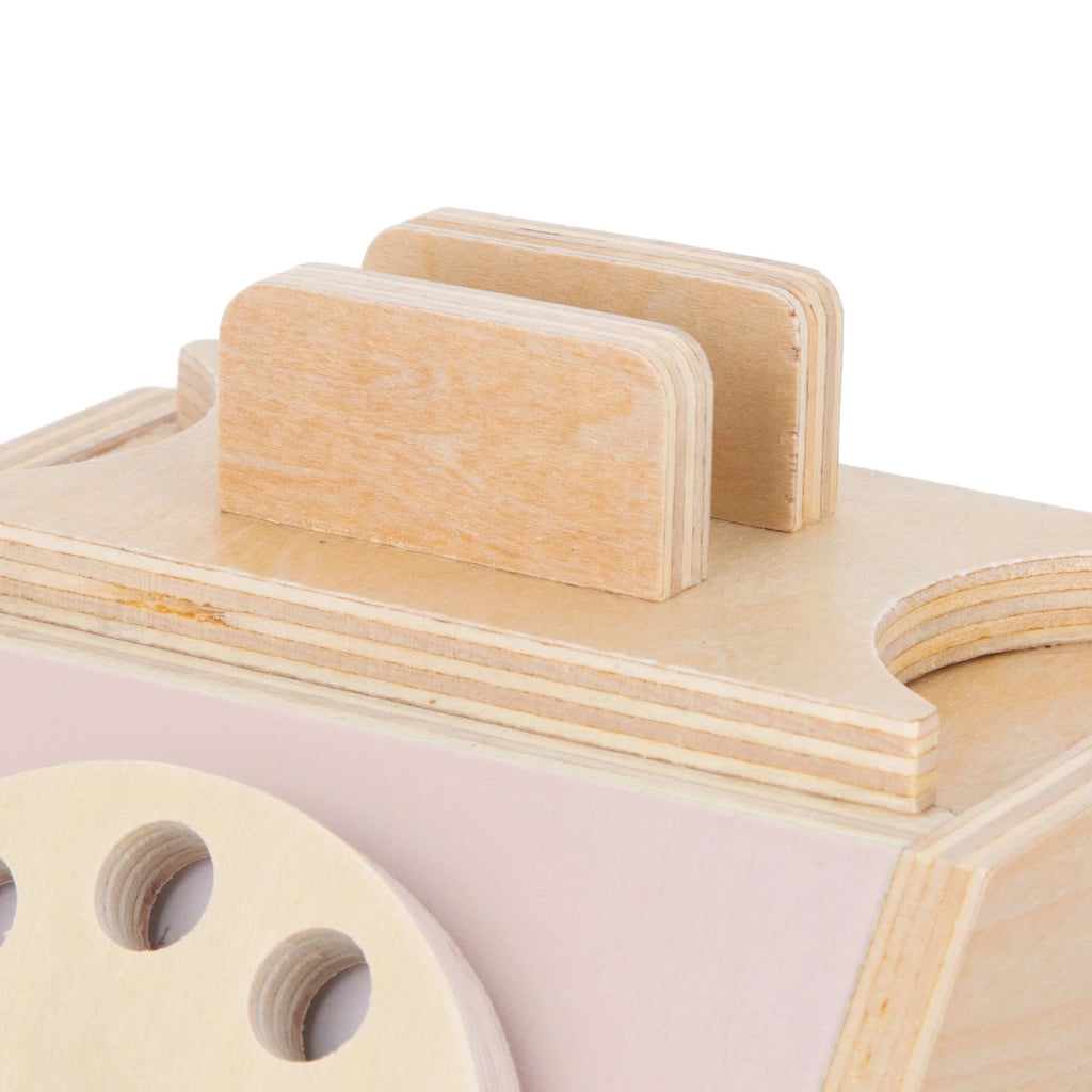 Spieltelefon aus Holz
