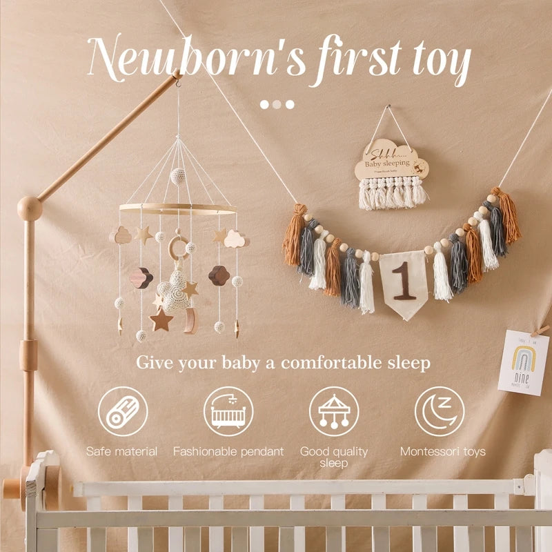 Baby Mobile aus Filz