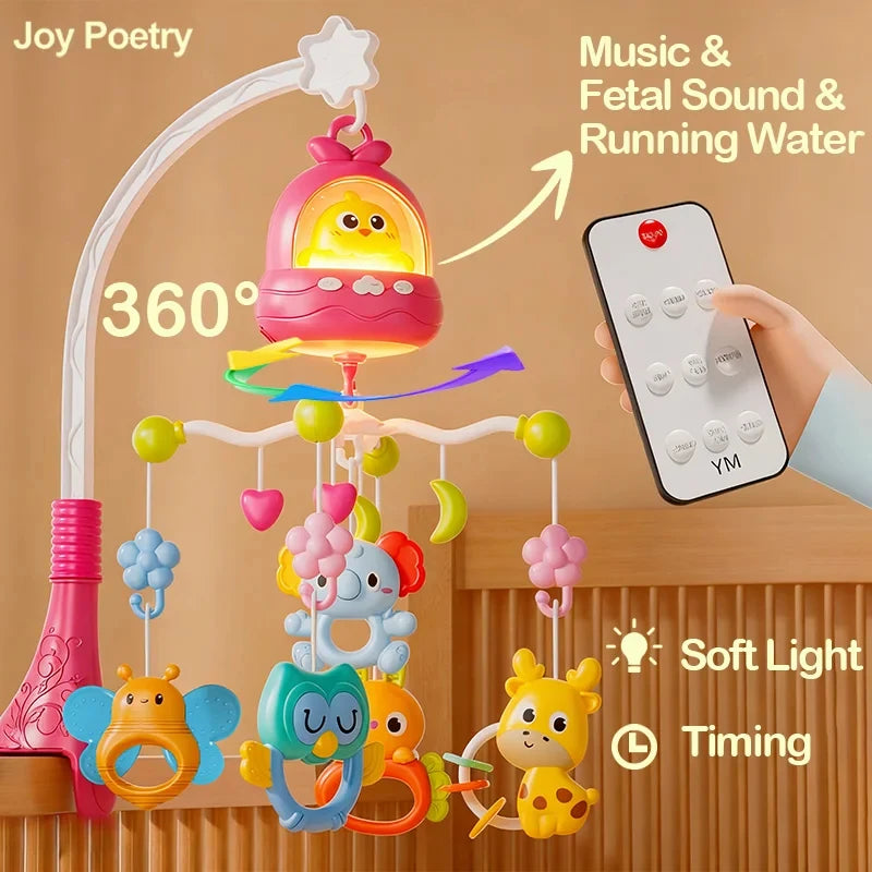 Baby Mobile mit Musik und Licht
