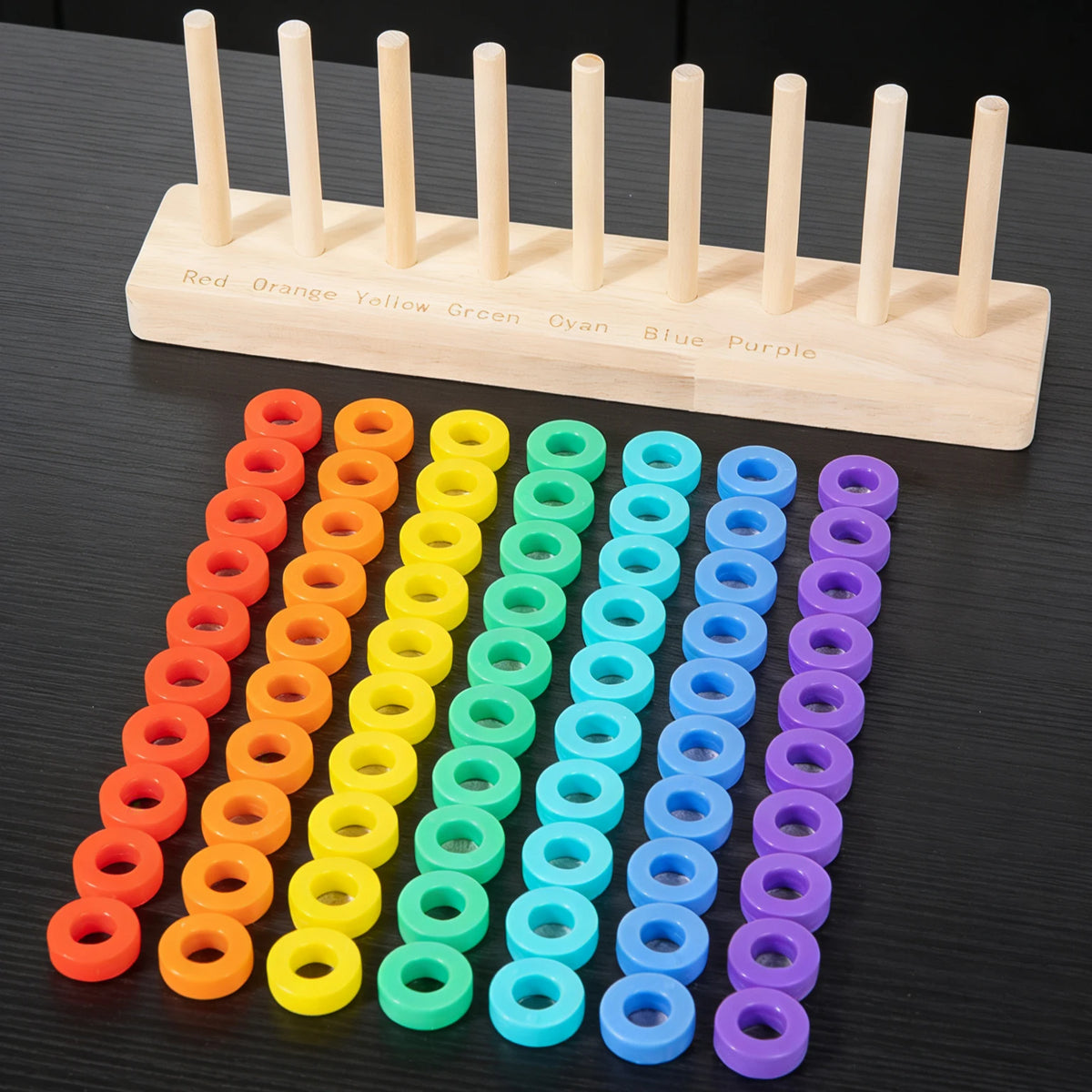 Steckspiel Regenbogen