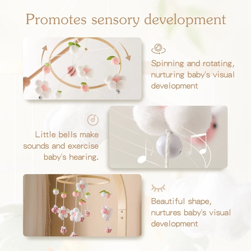 Baby Mobile Blumen