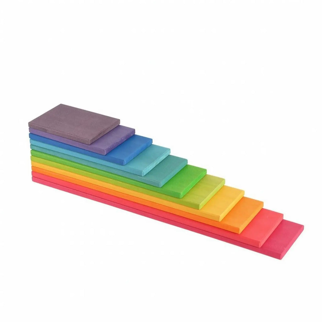 Regenbogen-Stapelsteine