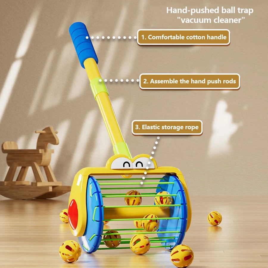 Ballspiel mit Ballsammler