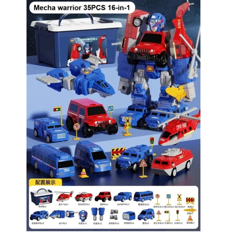 Magnetische Bausteine Fahrzeuge