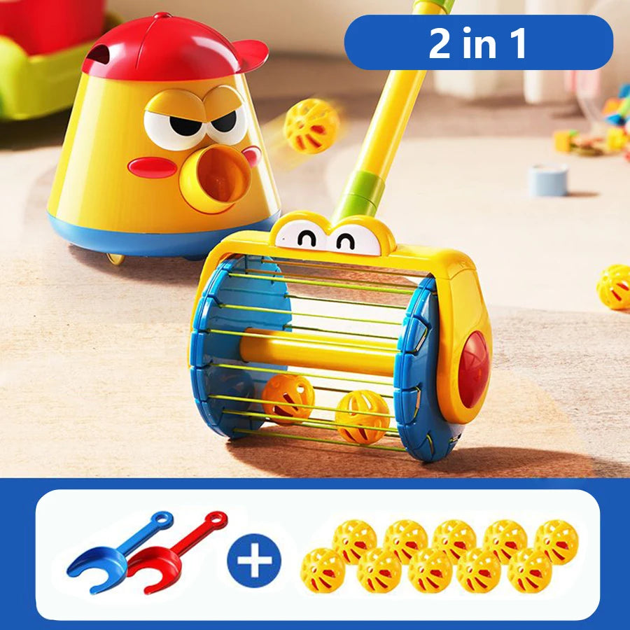 Ballspiel mit Ballsammler
