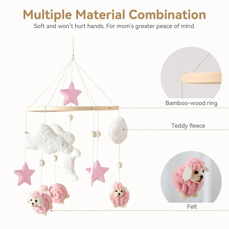 Numi Baby Mobile Wolken