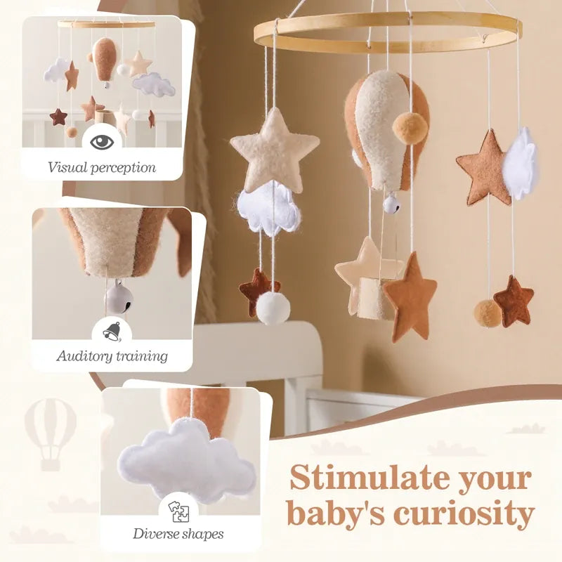 Numi Baby Mobile Wolken und Ballon
