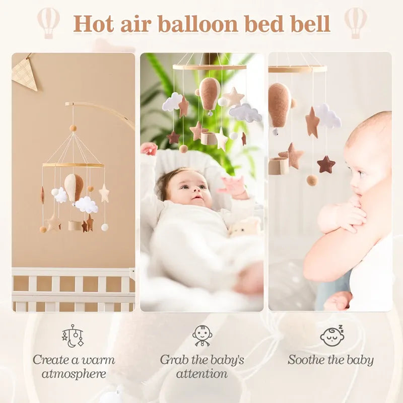 Numi Baby Mobile Wolken und Ballon
