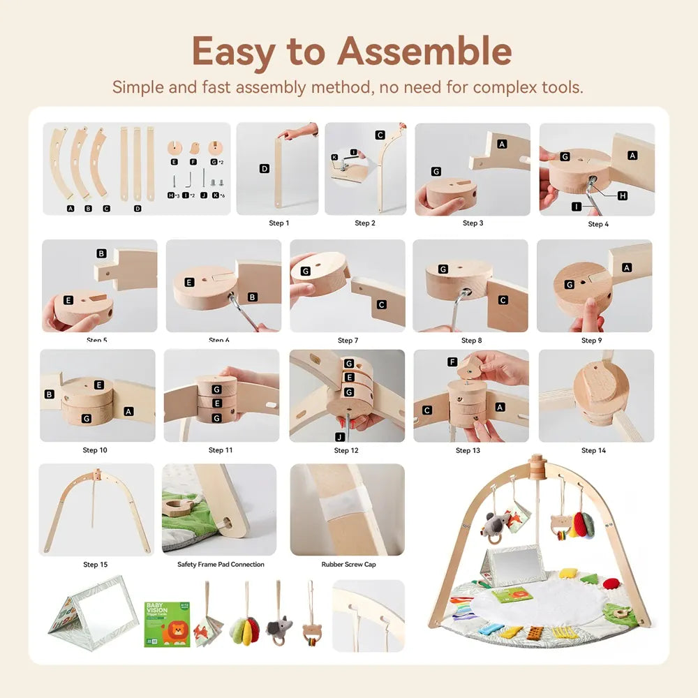 Numi Baby Spielbogen aus Holz