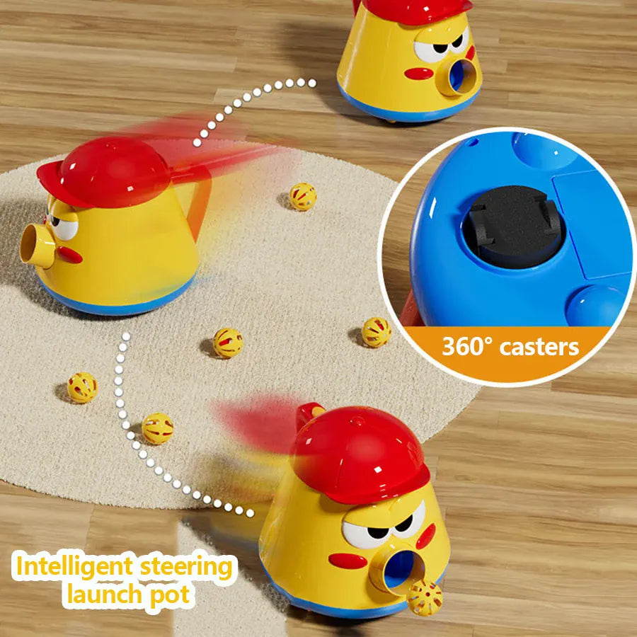 Numi Ballspiel mit Ballsammler