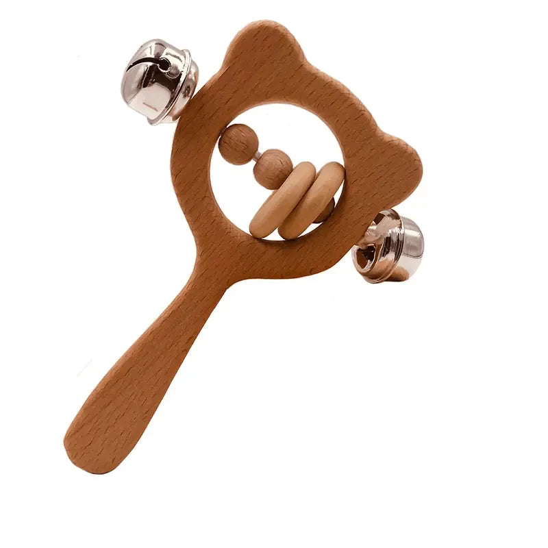 Numi Greifring Bär aus Holz