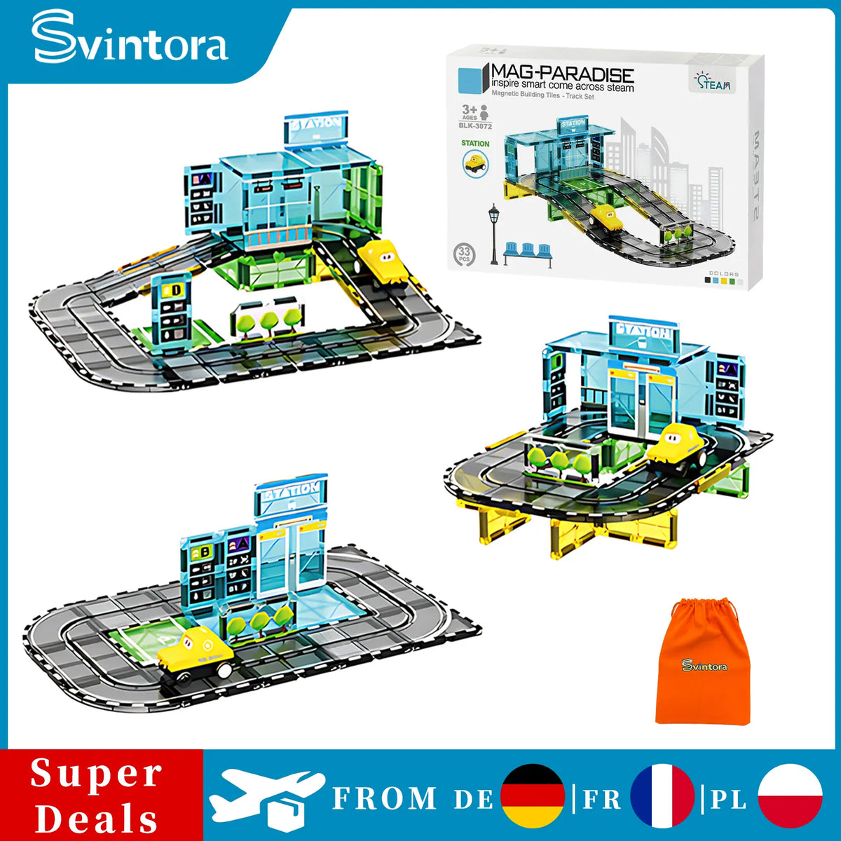 Numi Magnetische Bausteine Stadt